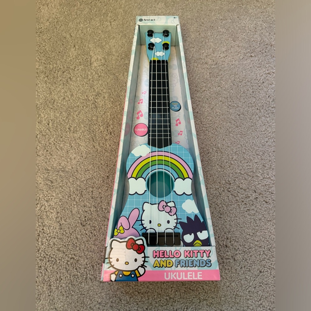 NEW in Box Hello Kitty & Friends Ukulele